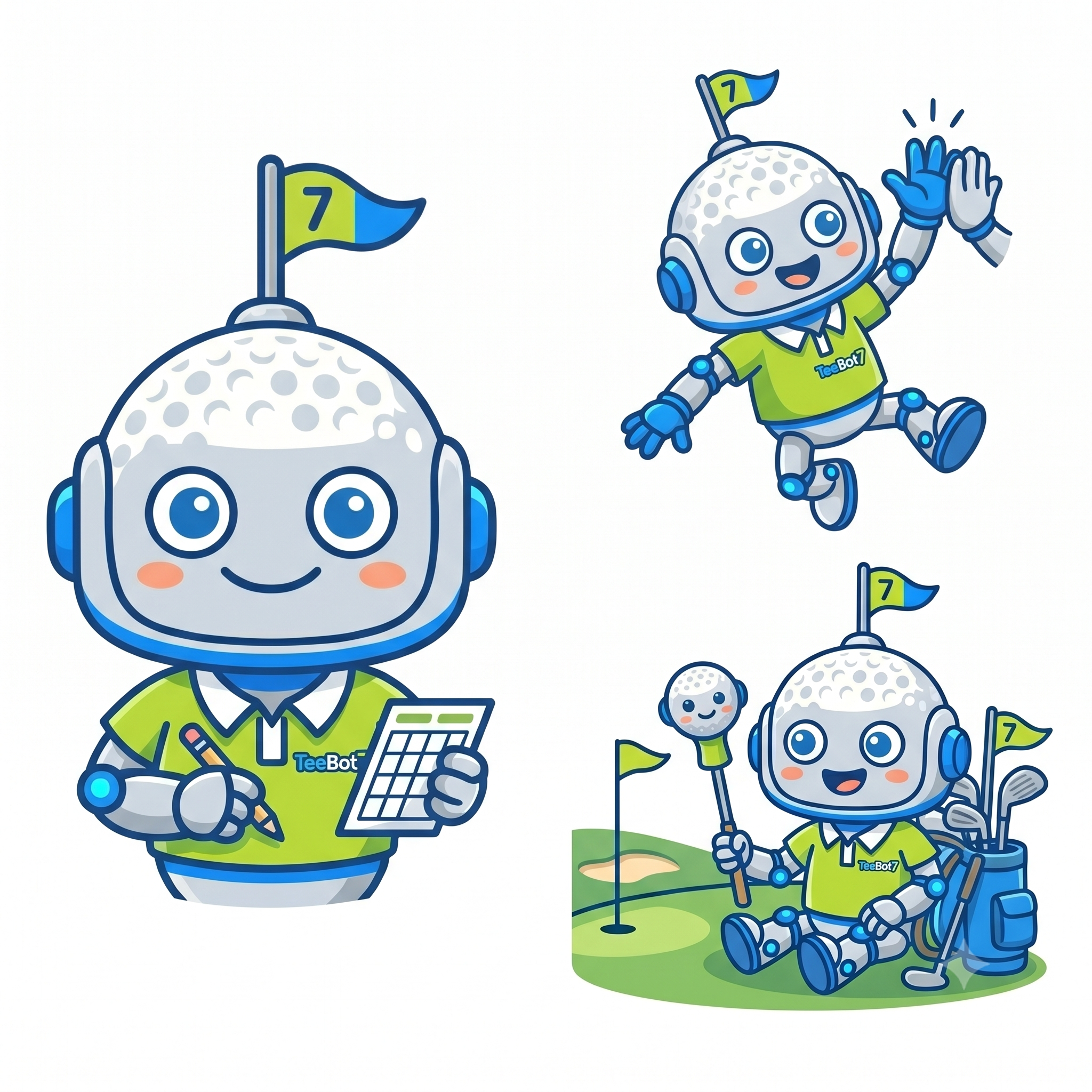 TeeBot7 High Five